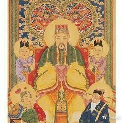 探秘天庚大帝，古代神话中的智慧与力量天庚大帝图谜3d图谜
