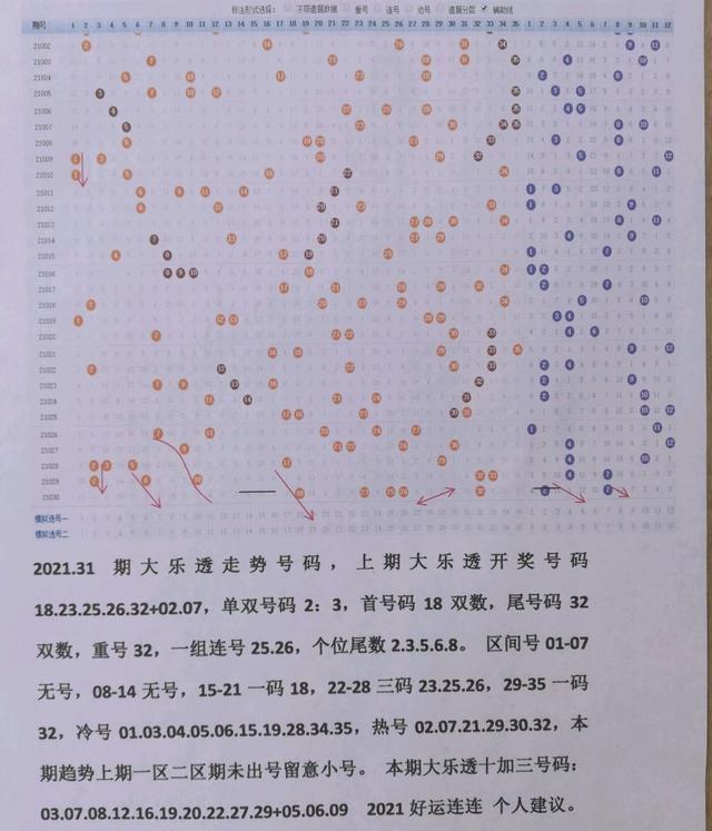 大乐透今日走势图解析与机选策略探讨大乐透基本走势图表图机选